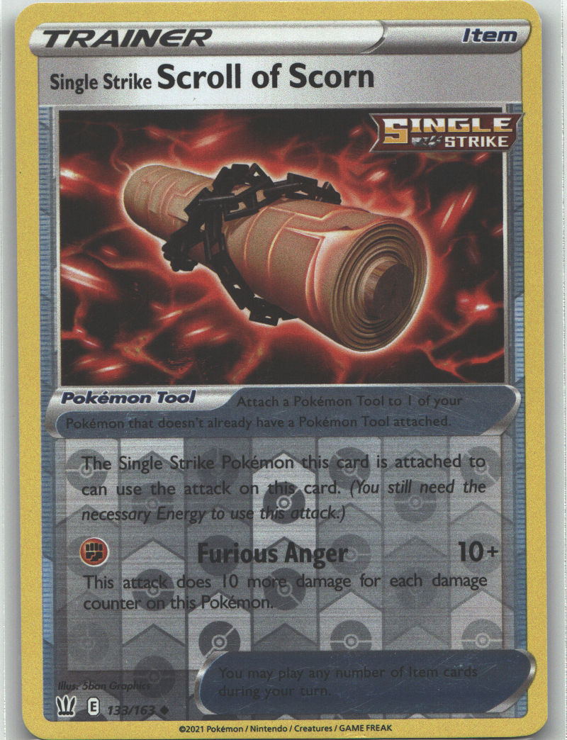 Single Strike Scroll of Scorn