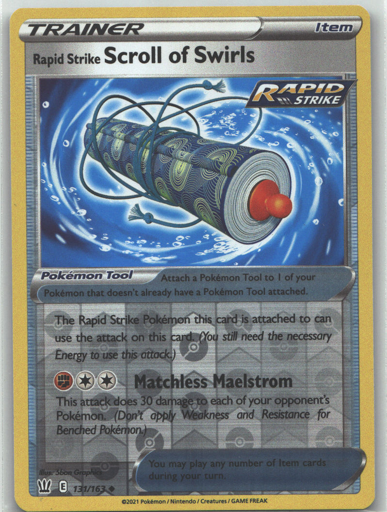 Rapid Strike Scroll of Swirls