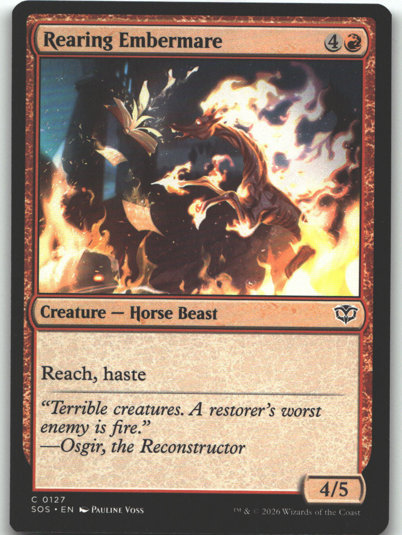 Rearing Embermare
