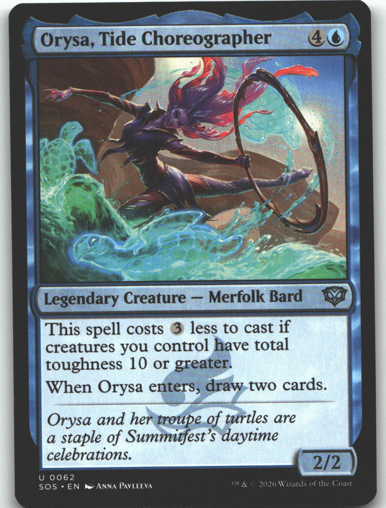 Orysa, Tide Choreographer