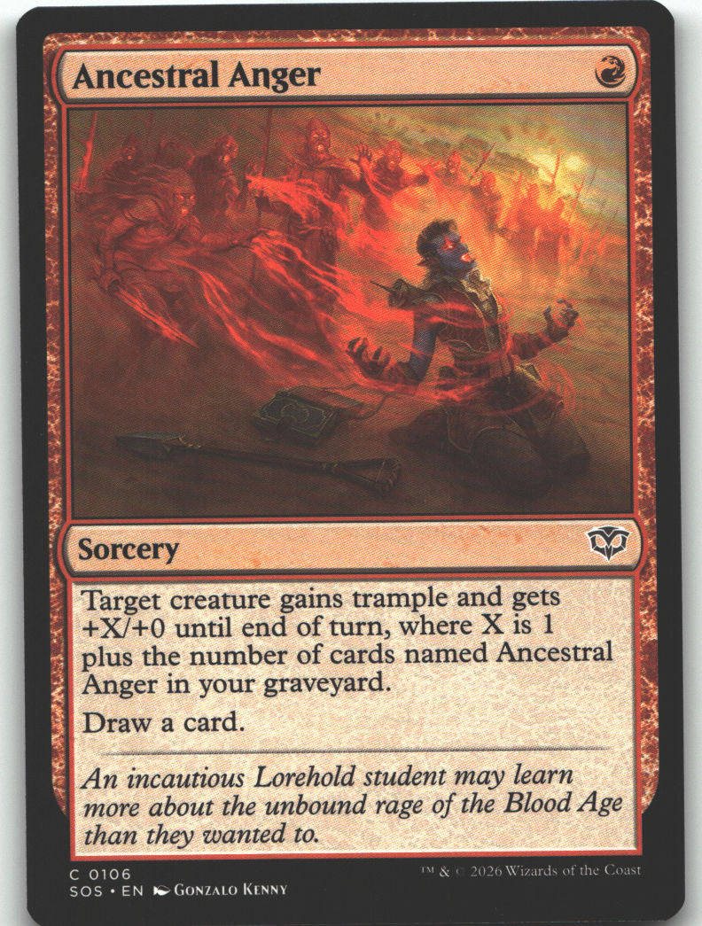 Ancestral Anger