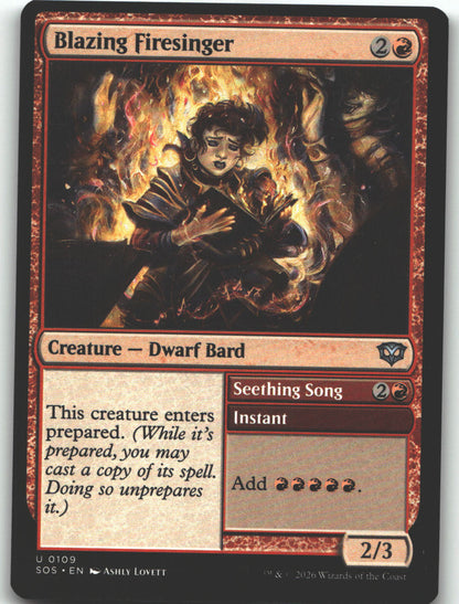 Blazing Firesinger