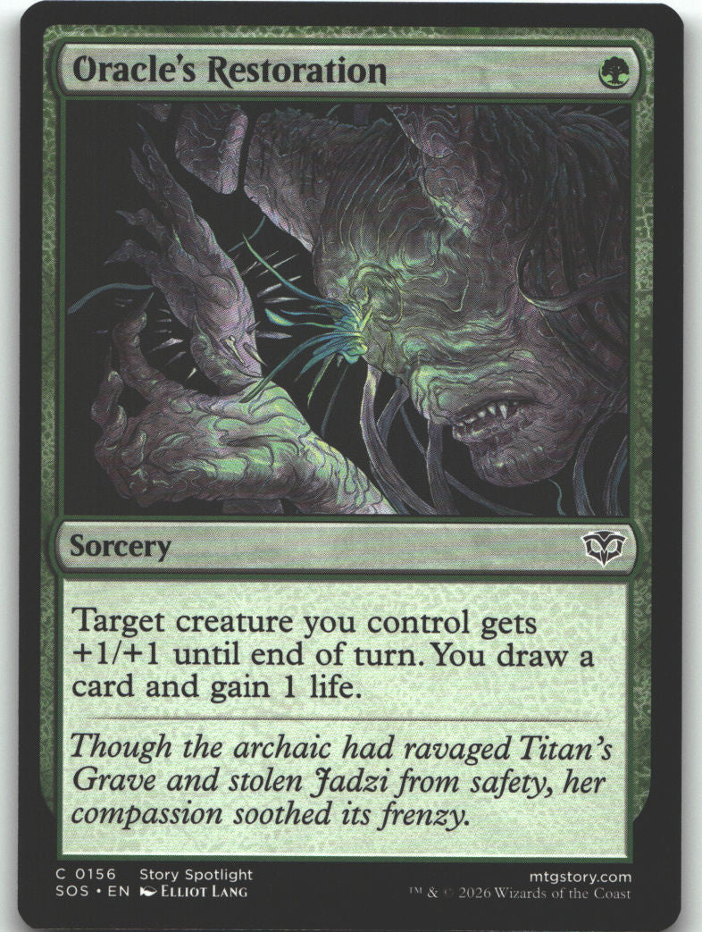 Oracle's Restoration