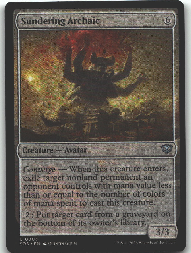 Sundering Archaic