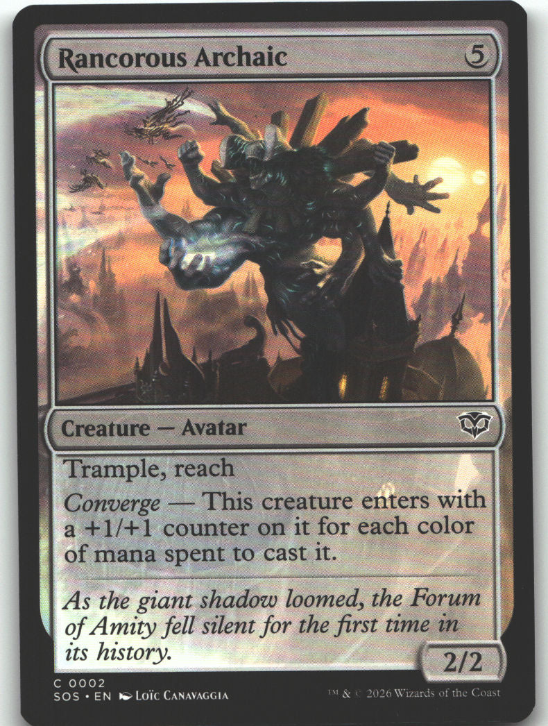 Rancorous Archaic