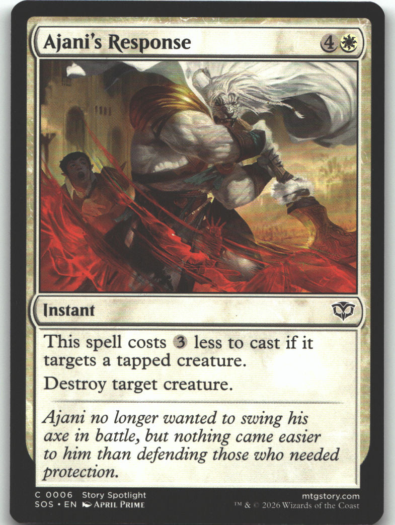 Ajani's Response