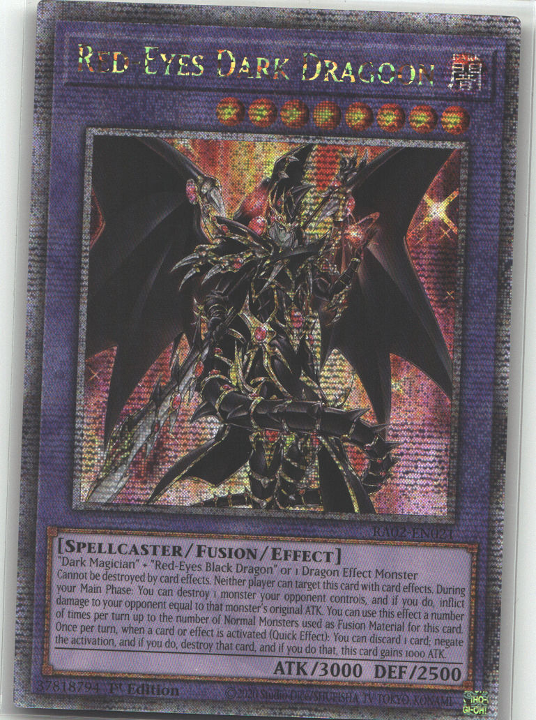 Red-Eyes Dark Dragoon (Quarter Century Secret Rare)
