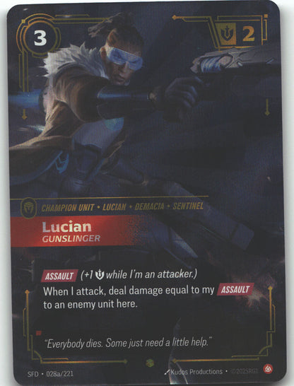 Lucian, Gunslinger (Alternate Art)