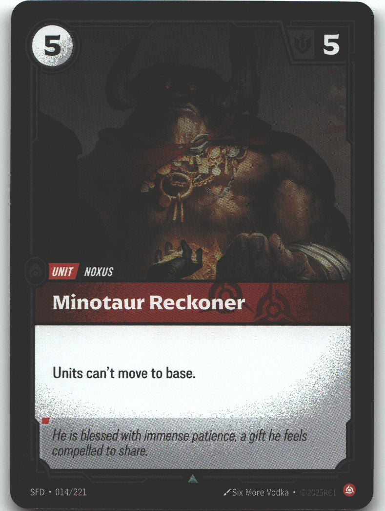 Minotaur Reckoner