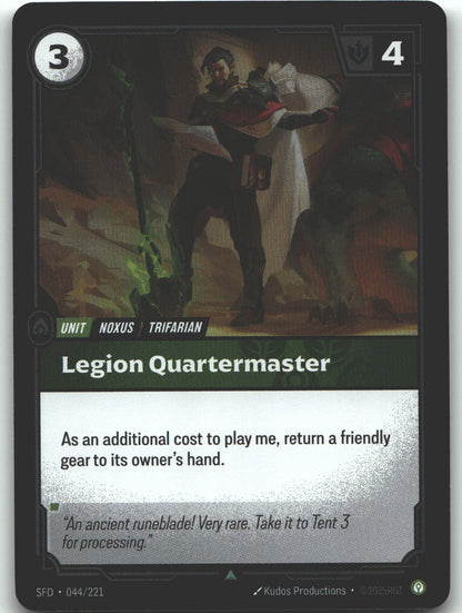 Legion Quartermaster