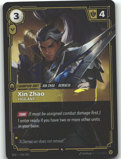 Xin Zhao, Vigilant