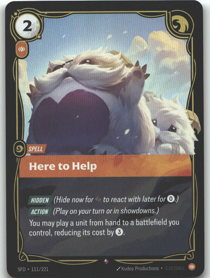 Here to Help