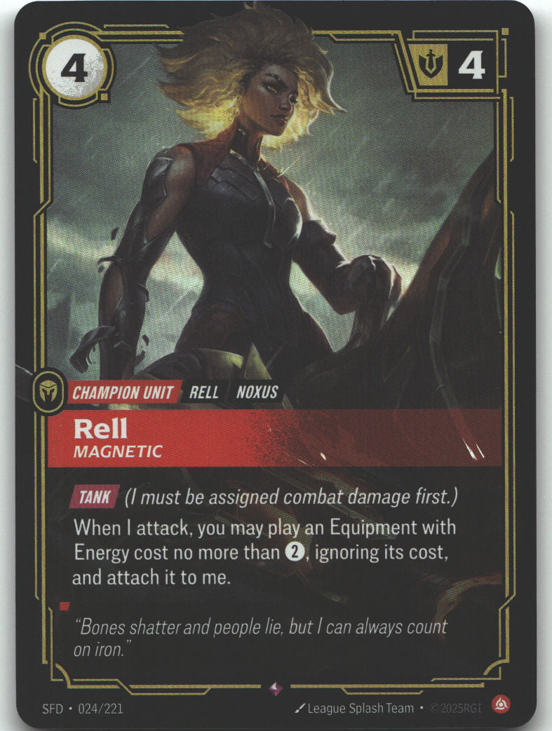 Rell, Magnetic