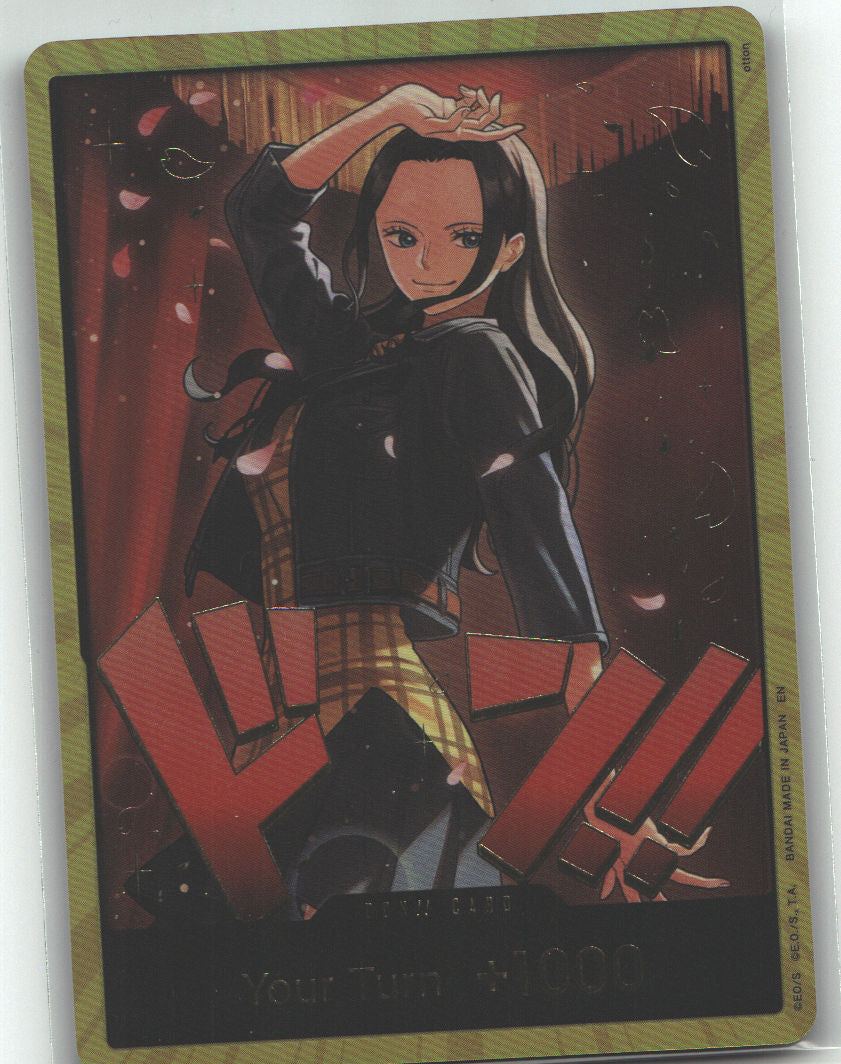 DON!! Card (Nico Robin) (Gold)
