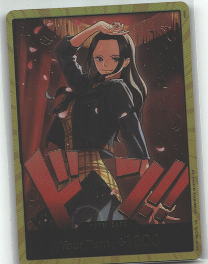 DON!! Card (Nico Robin) (Gold)