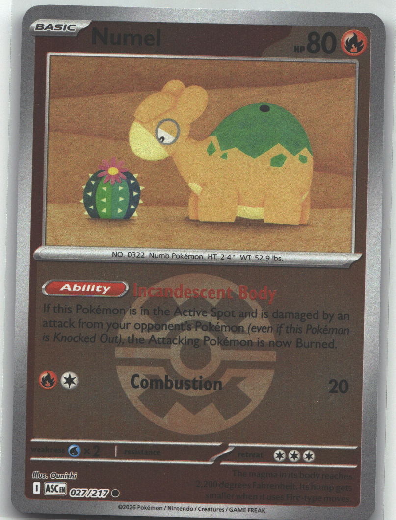 Numel - 027/217 (Quick Ball)
