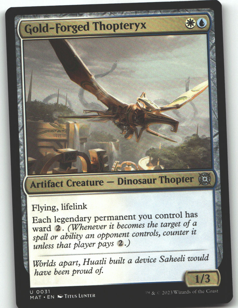 Gold-Forged Thopteryx