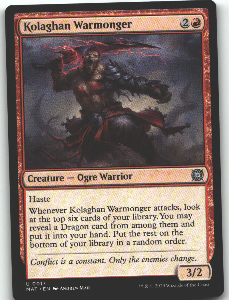 Kolaghan Warmonger