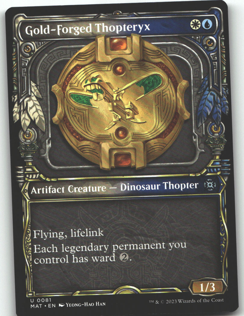 Gold-Forged Thopteryx (Showcase)