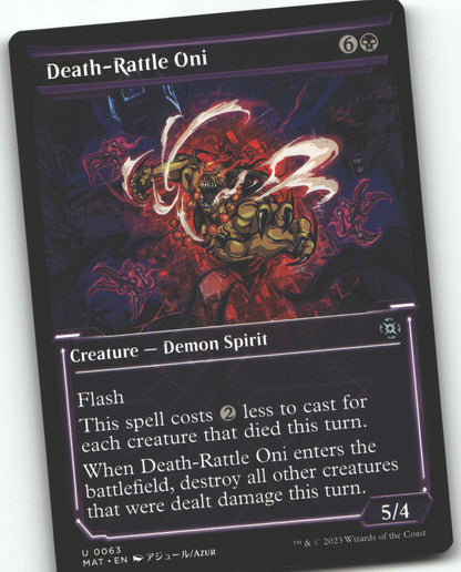 Death-Rattle Oni (Showcase)
