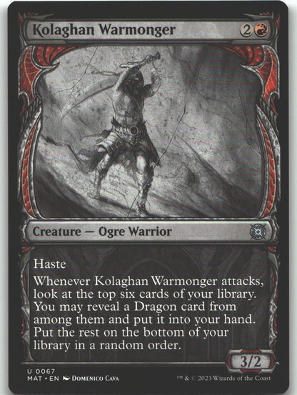 Kolaghan Warmonger (Showcase)