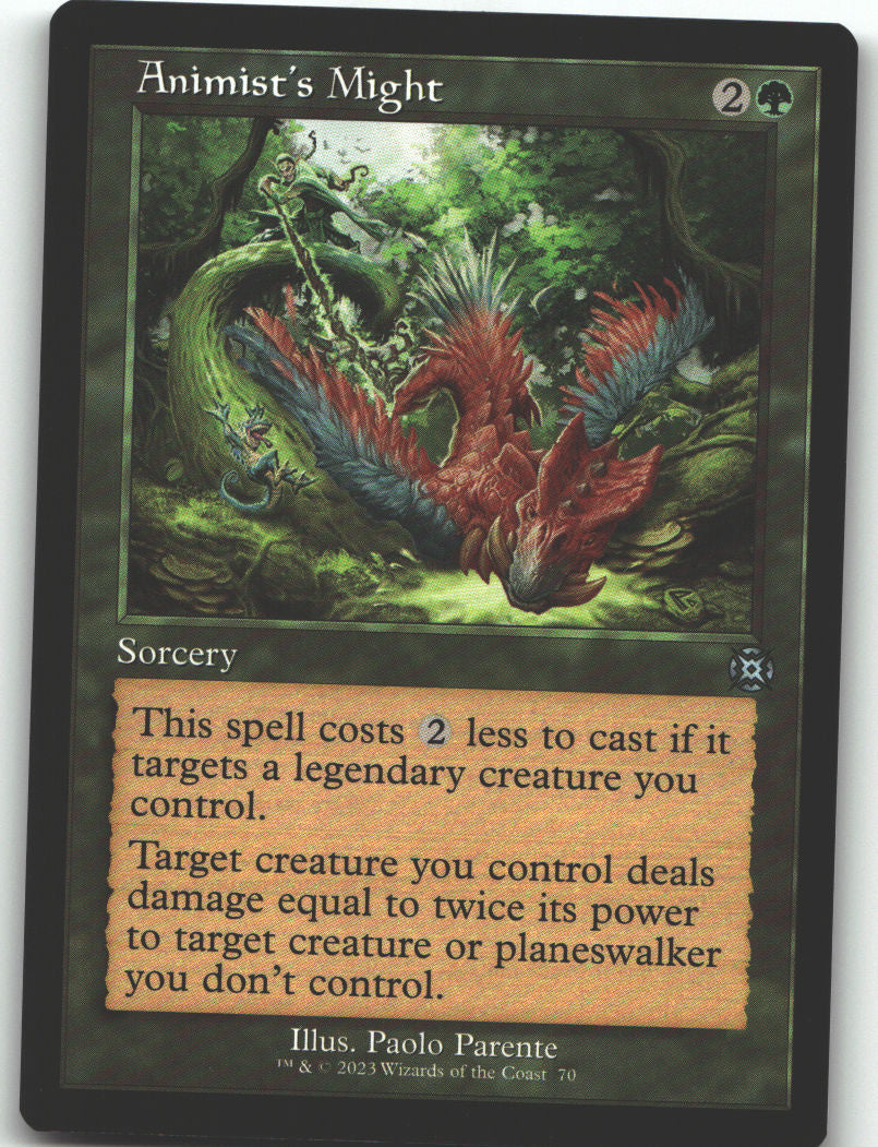 Animist's Might (Retro Frame)