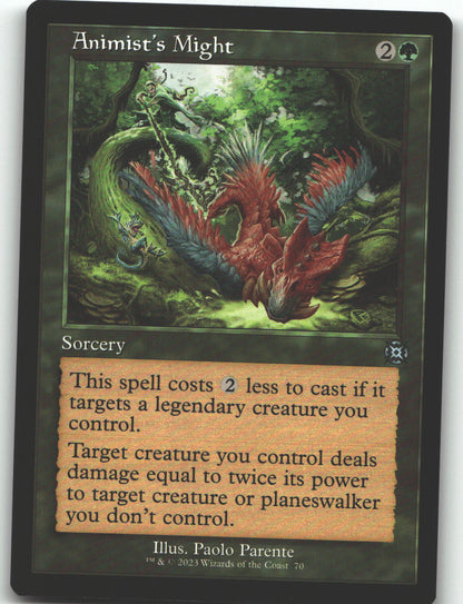 Animist's Might (Retro Frame)