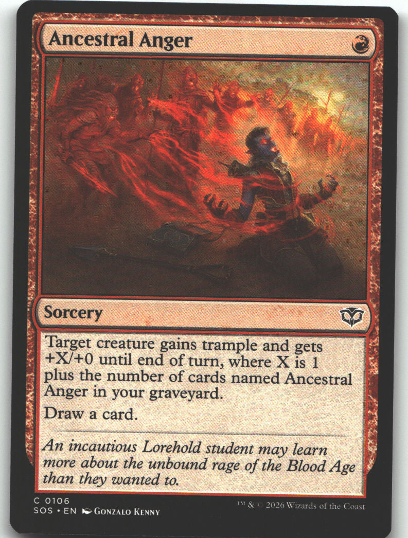 Ancestral Anger
