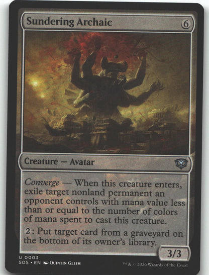 Sundering Archaic