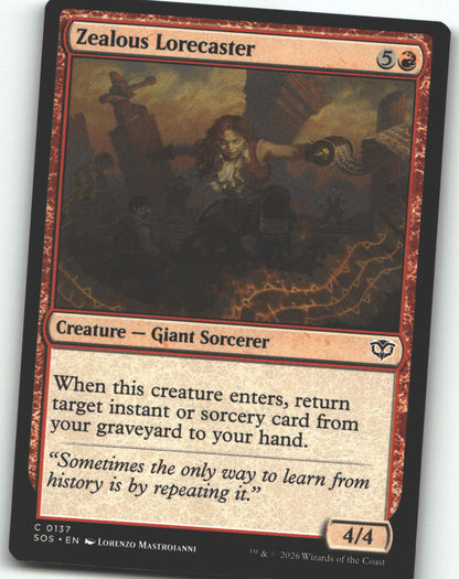 Zealous Lorecaster