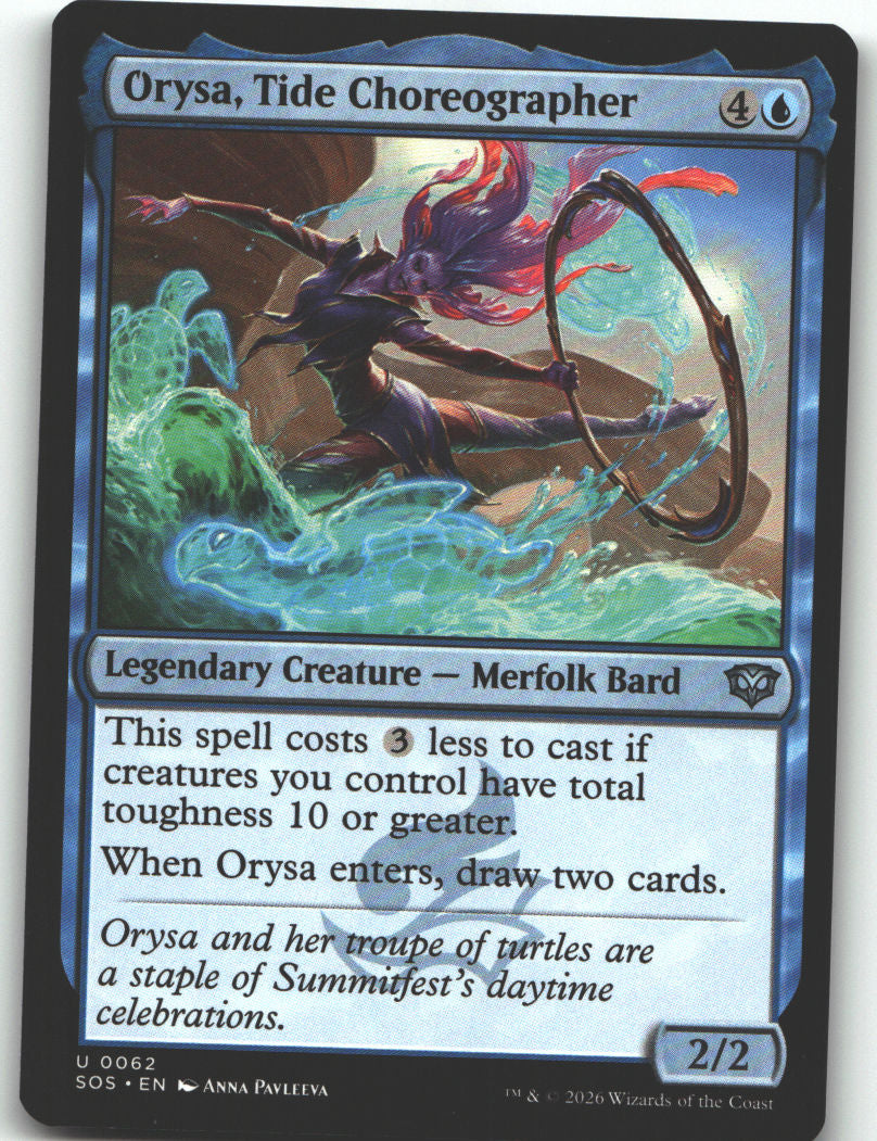 Orysa, Tide Choreographer