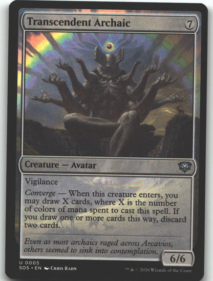 Transcendent Archaic