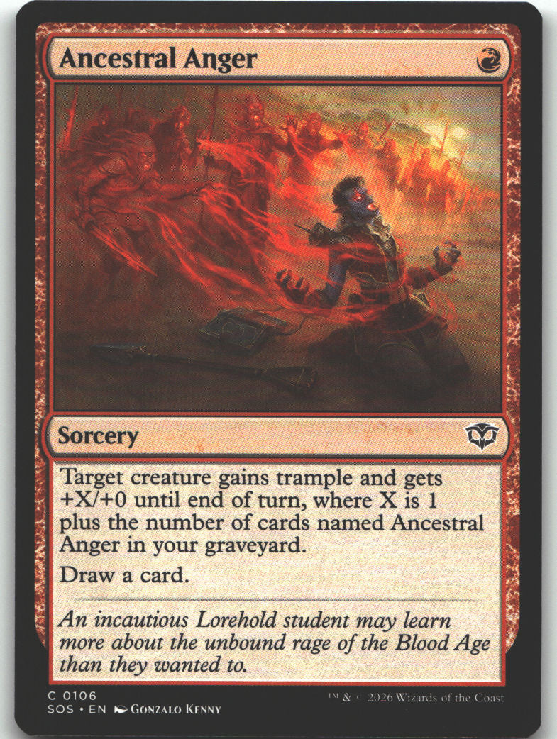 Ancestral Anger