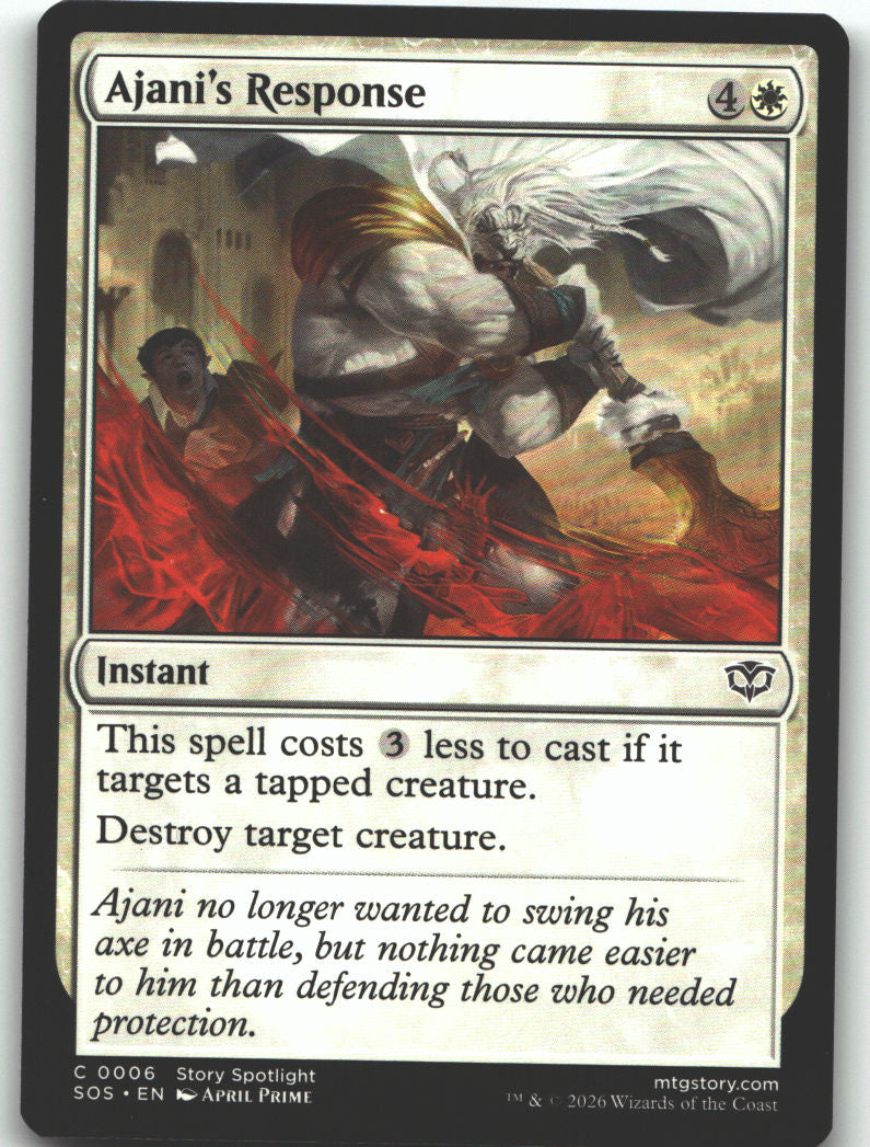 Ajani's Response
