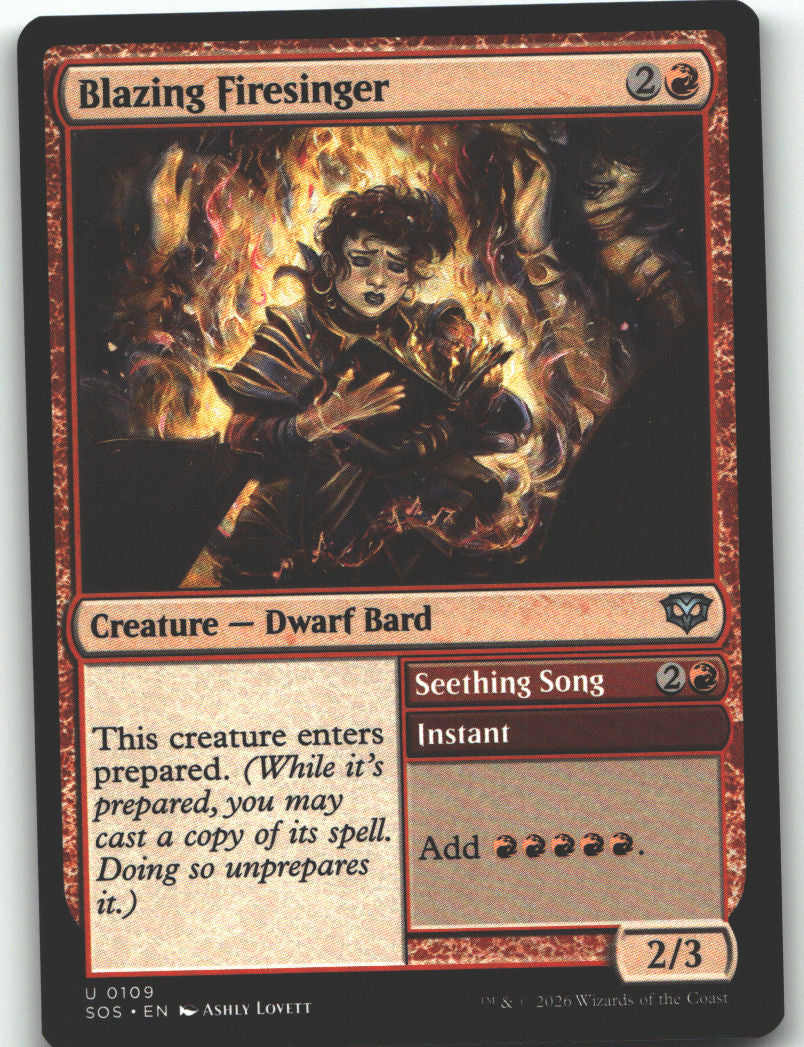 Blazing Firesinger