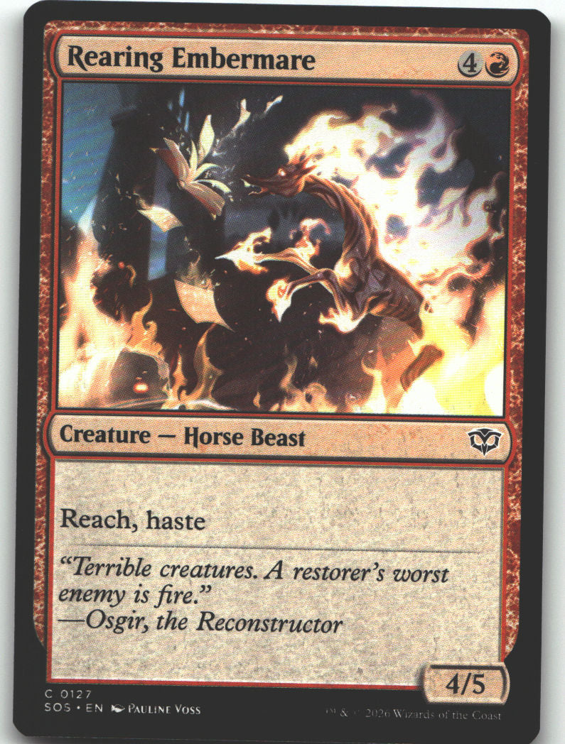 Rearing Embermare