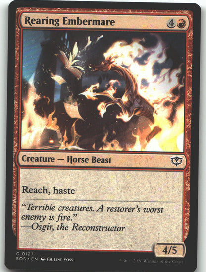 Rearing Embermare