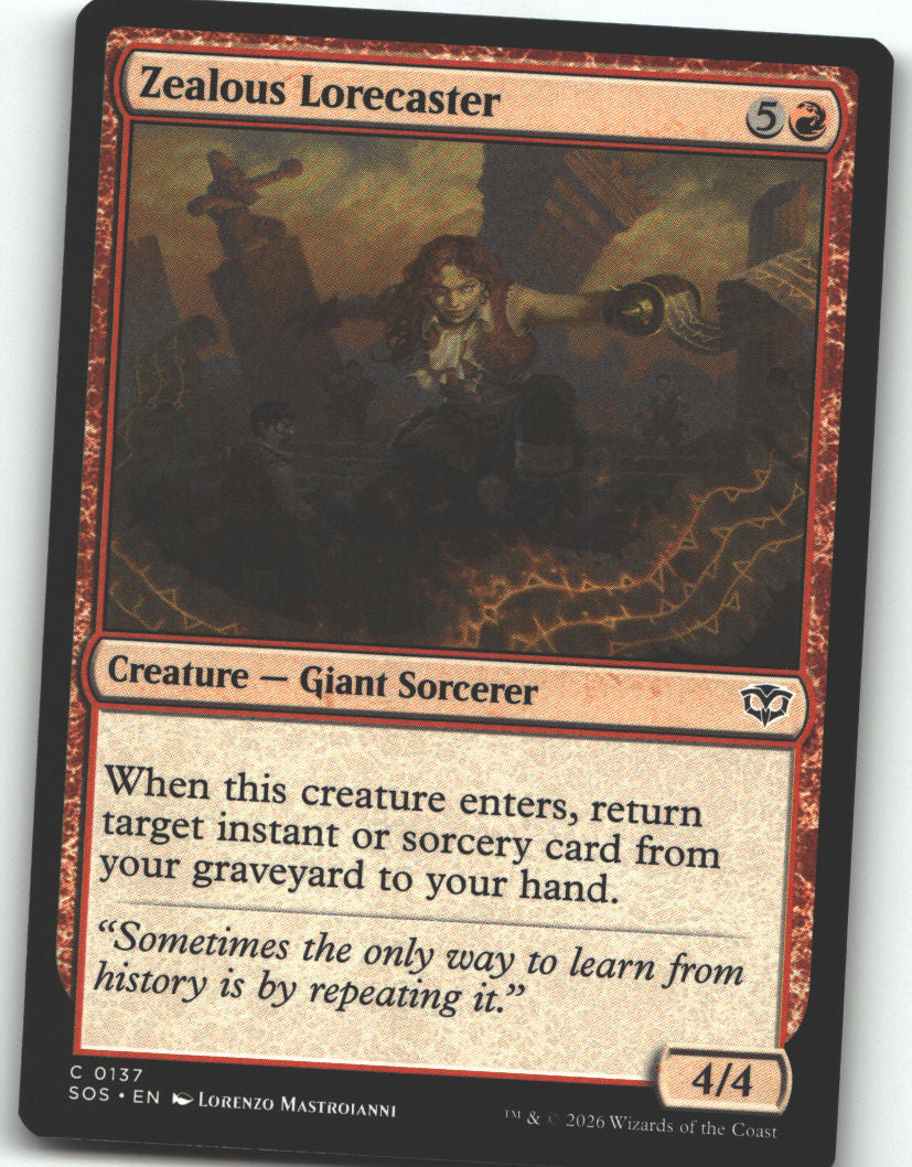 Zealous Lorecaster