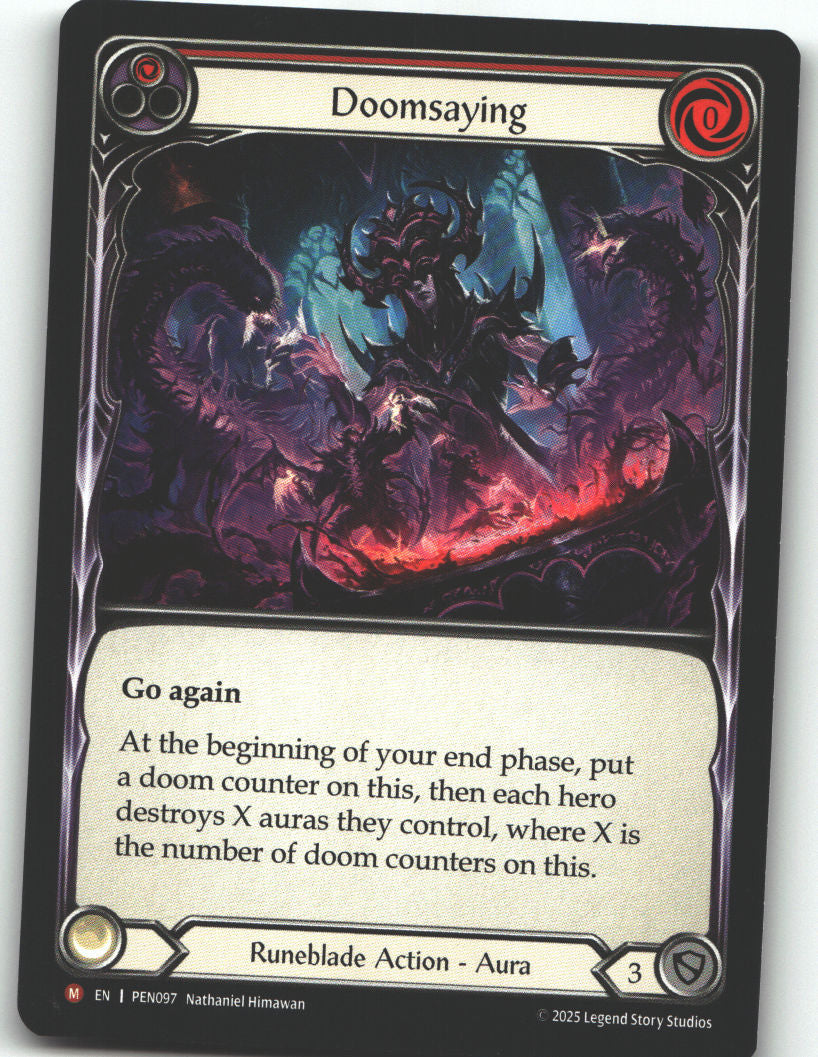 Doomsaying (Red)
