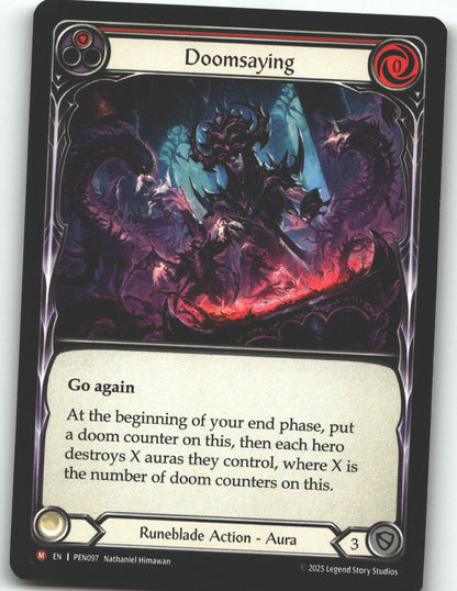 Doomsaying (Red)