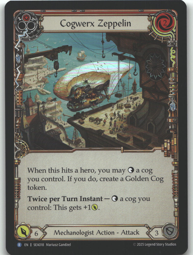 Cogwerx Zeppelin (Red)