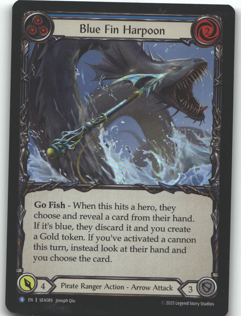 Blue Fin Harpoon