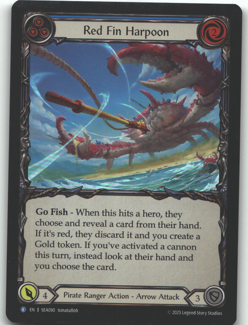 Red Fin Harpoon