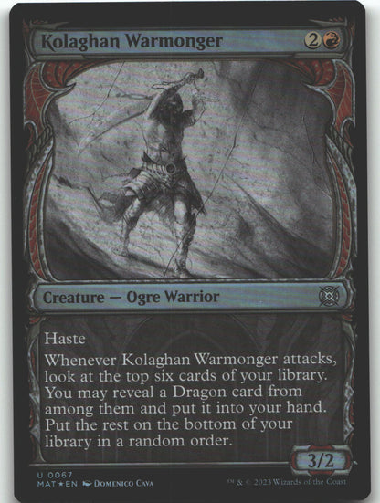 Kolaghan Warmonger (Showcase)