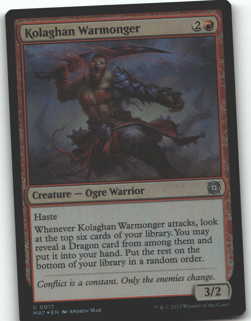 Kolaghan Warmonger