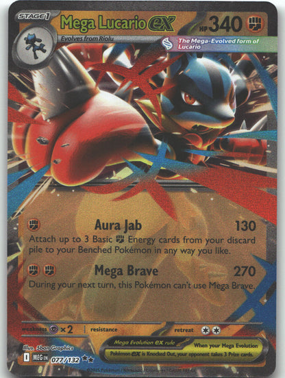 Mega Lucario ex - 077/132