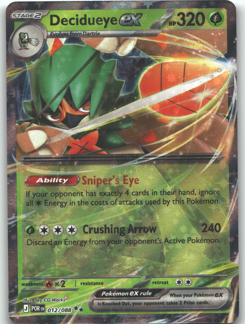 Decidueye ex - 012/088