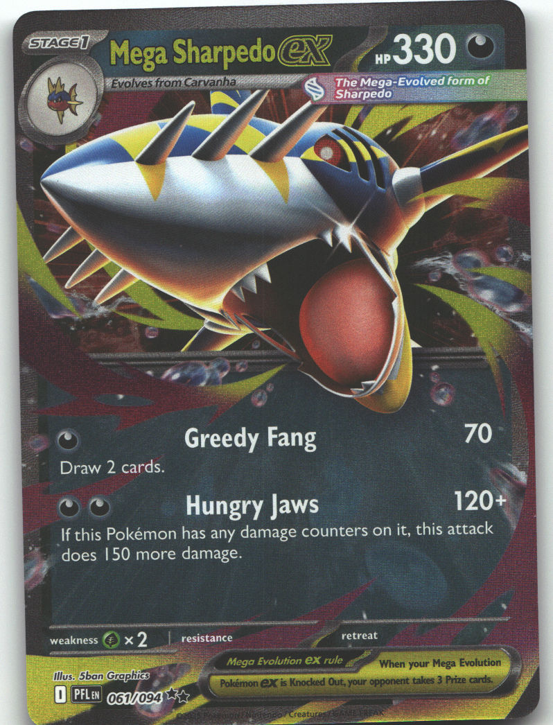 Mega Sharpedo ex - 061/094