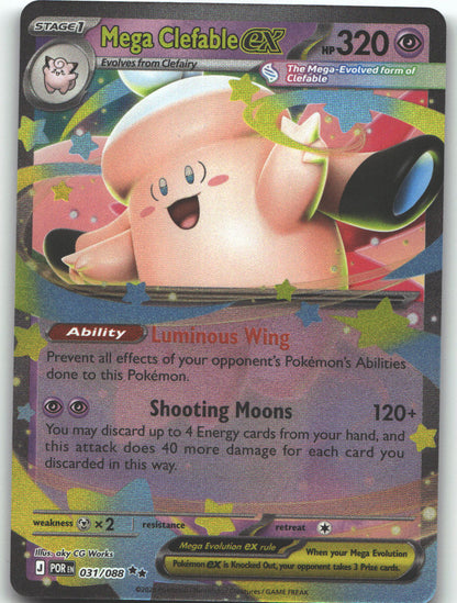 Mega Clefable ex - 031/088