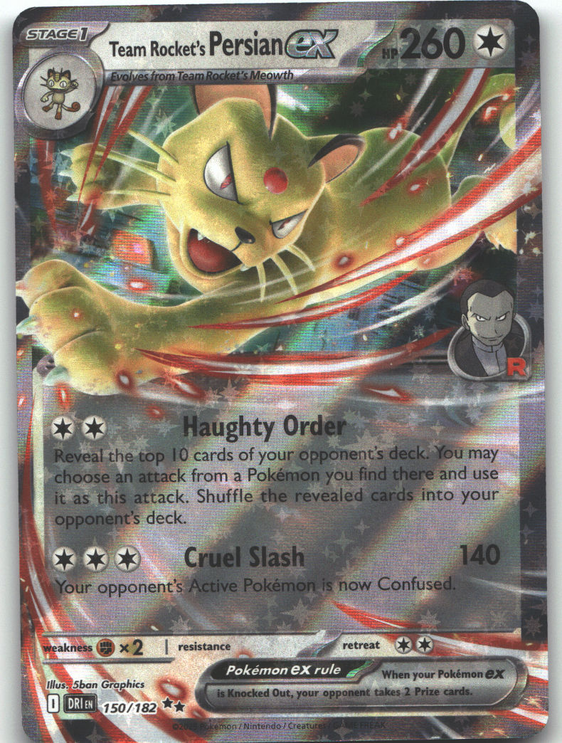 Team Rocket's Persian ex - 150/182